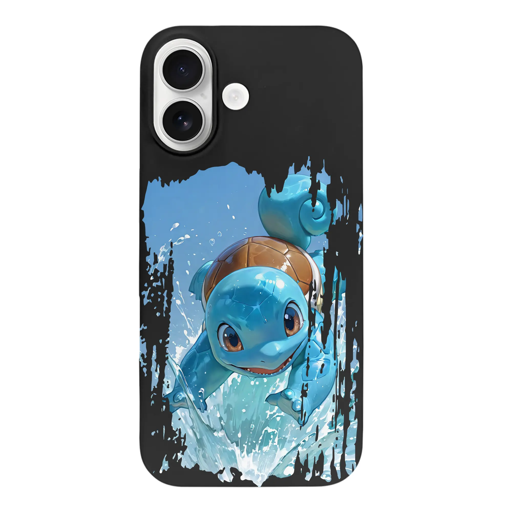 ポケモン グッズ,ゼニガメ - iPhone 17 シリーズ シリコンケース 薄型 耐衝撃 指紋防止 ソフトタッチカバー 精密フィット 傷防止 保護ケース iPhone 17/17 Air/17 Pro/17 Pro Max 対応